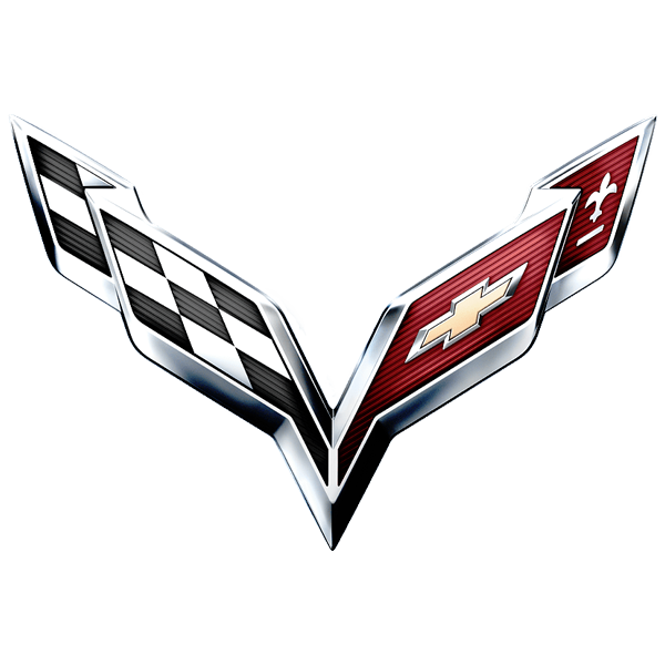 corvette logo, 55 car acre & auto service