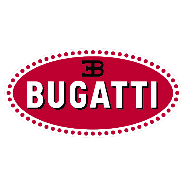 Bugatti logo, 55 car acre & auto service