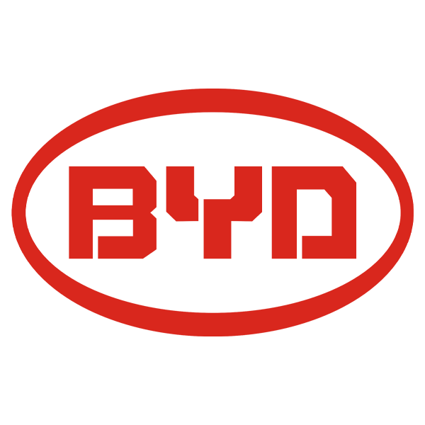 BYD logo, 55 car acre & auto service